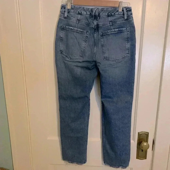 Good American Good Icon Cropped Jeans In Indigo260, Womens Size 4 - Picture 6 of 9